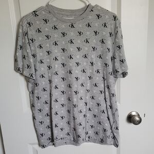 Calvin Klein Monogram Gray Tee
